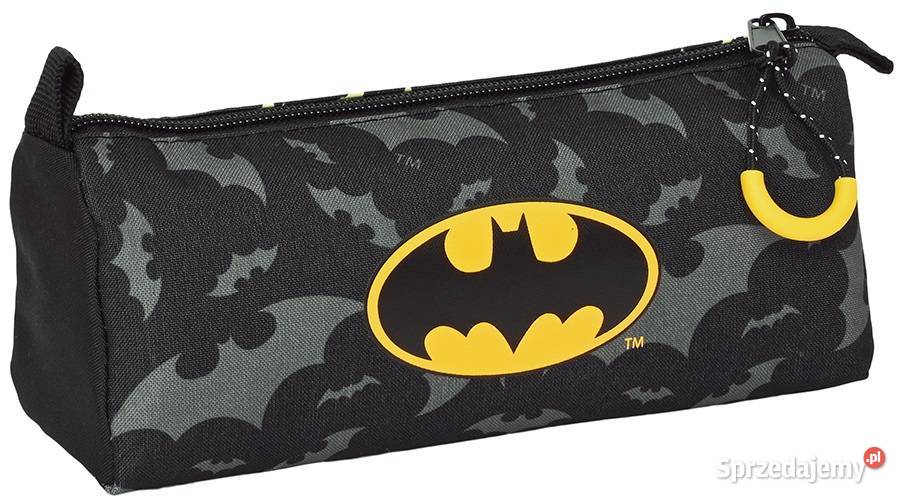 Piórnik Szkolny Batman Pojedyncza Komora na