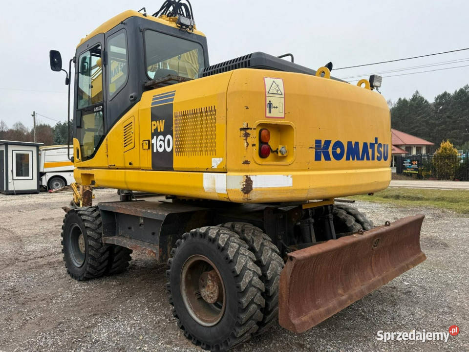 kołowa Komatsu PW1607H Szybko Złącze Sprawna Koparki