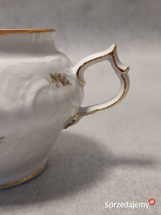 ROSENTHAL Sanssouci MosseRose Cukiernica Selb Jawor