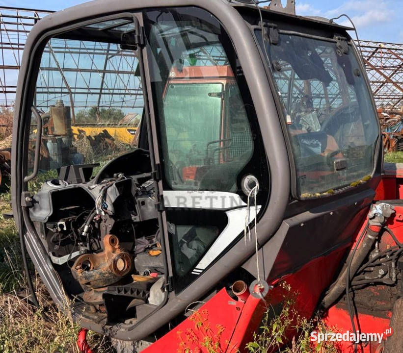 Manitou MHT 860 L MHT860L Kabina Szyba Tylna