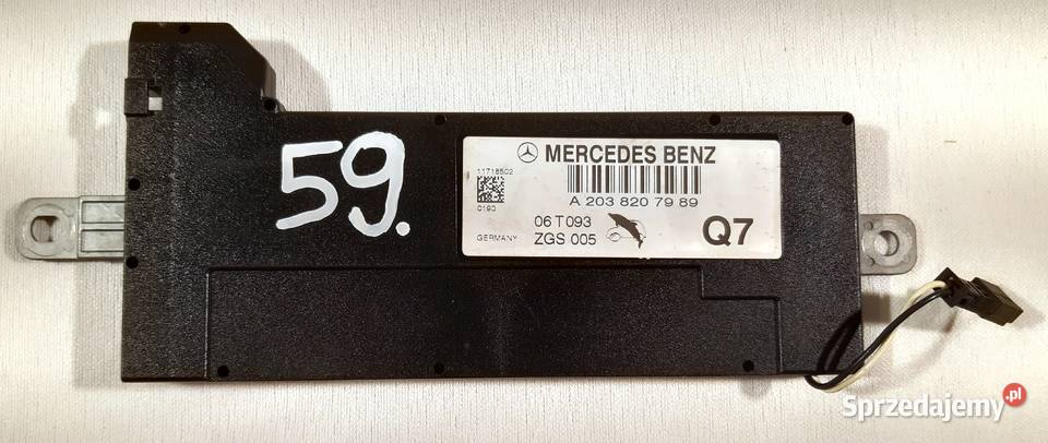 WZMACNIACZ ANTENY MERCEDES W203 A2038207989 dolnośląskie Mielęcin sprzedam