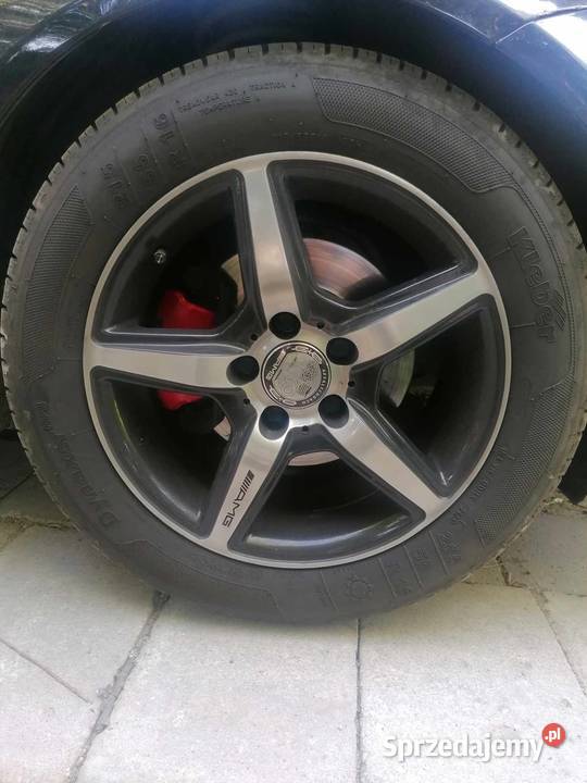 koła amg 16 z nowymi oponami
