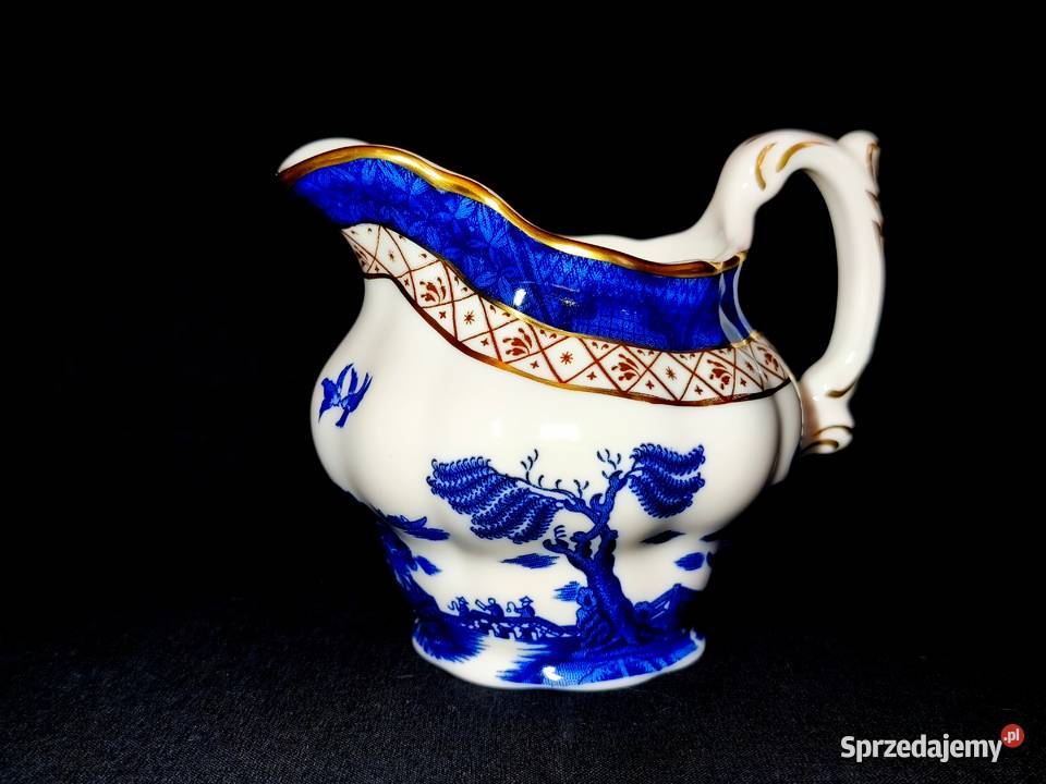 Mlecznik angielski Royal Doulton Real Old Willow Porcelana i szkło Chełm