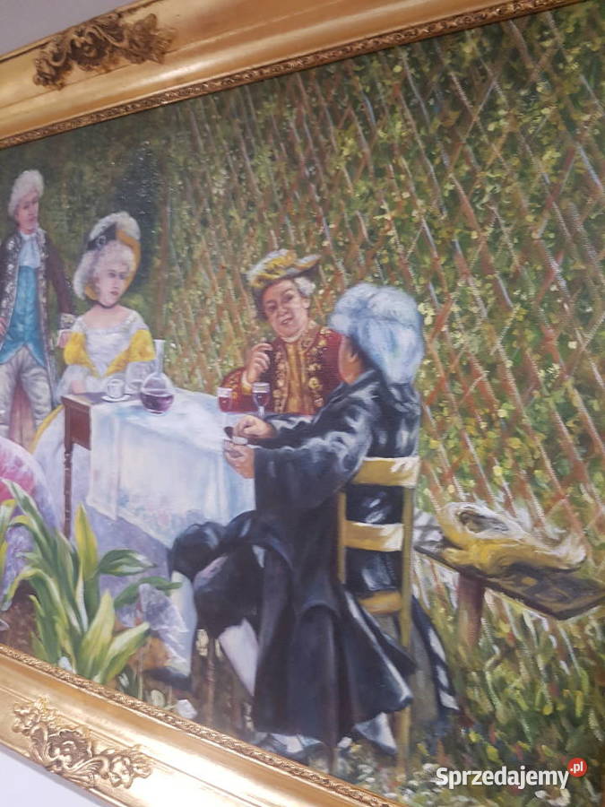 odstąpię obraz Gierymskiego w altanie mazowieckie Odrzywół