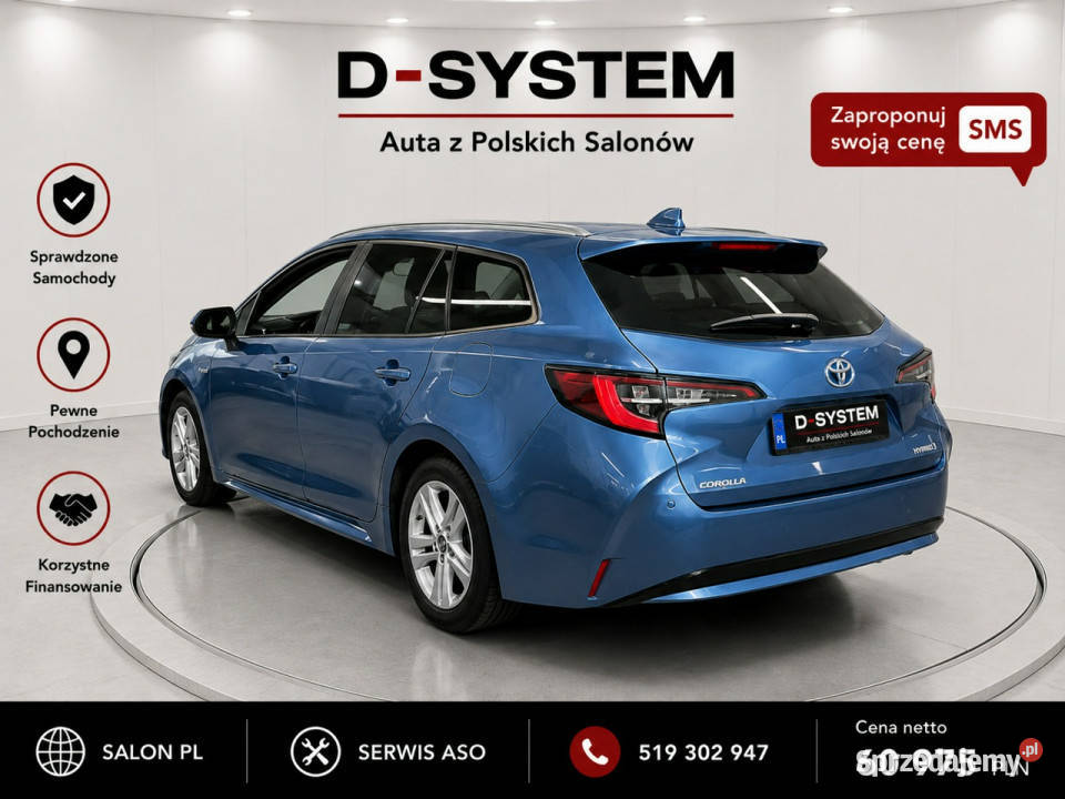 Toyota Corolla 22 Salon Polska 18 HYBRID 1wł z ABS Białystok