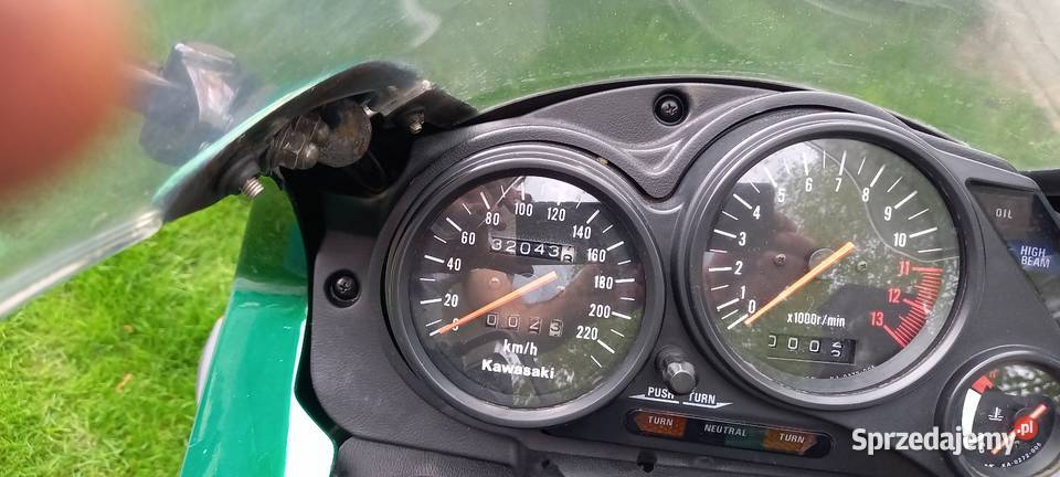 Kawasaki gpz 500 na A2 Koło