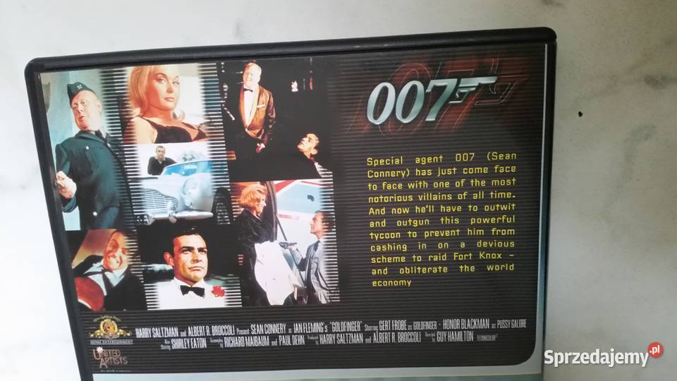 Film GOLDFINGER 19642000 dvd video
