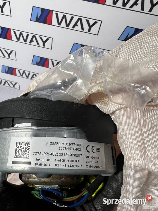 BMW F15 F25 USA PODUSZKA MPAKIET AIRBAG WYSTRZAŁ Poduszki powietrzne