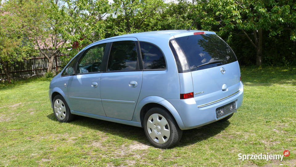 Opel Meriva 16 benzyna 2009r Sprowadzony opł 105KM podlaskie Sokółka