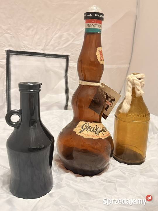 Super 3 stare butelki Cybinka