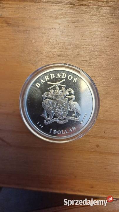 Caribbean Silver 2023 Zielona Małpa 1 oz uncja Bielsko-Biała