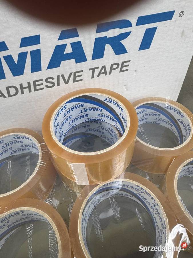 TAŚMA PAKOWA MOCNA SMART 4860y KAUCZUK SOLVENT Kalisz
