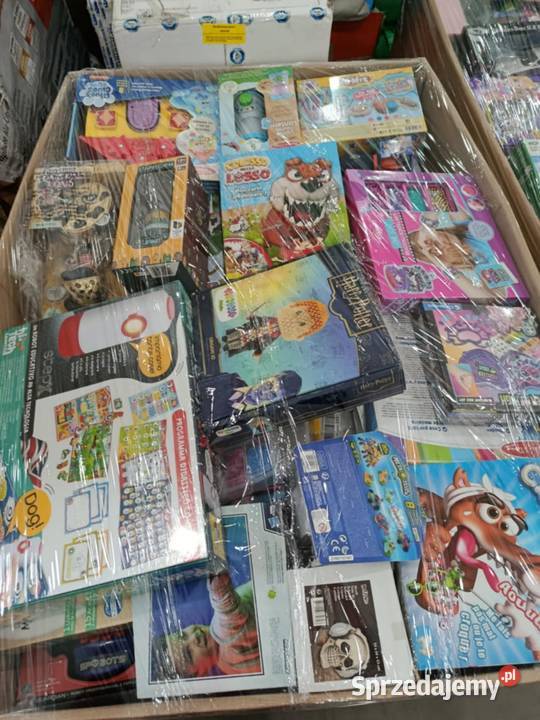 Paleta z mixem nowych zabawek około 100 W Kowal