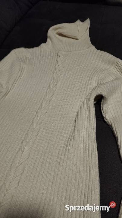 golf damski rozmiar S kolor ecru wielkopolskie Poznań