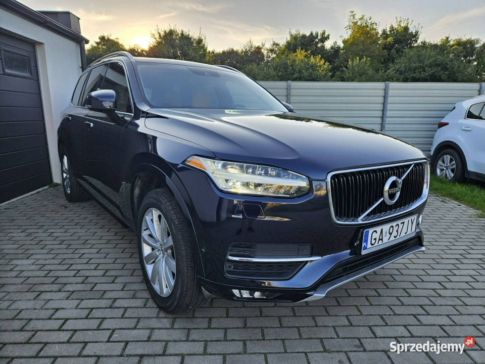 Volvo XC 90 20 320 zarejestrowany BEZWYPADEK bluetooth Gdynia sprzedam