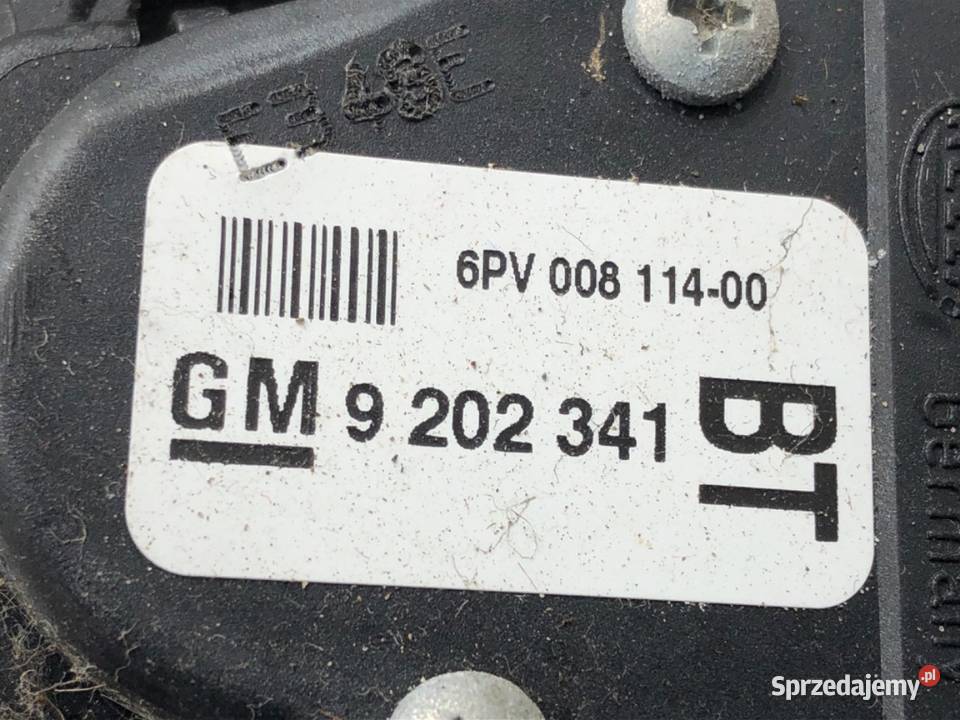POTENCJOMETR GAZU OPEL ZAFIRA B 9202341 19 100