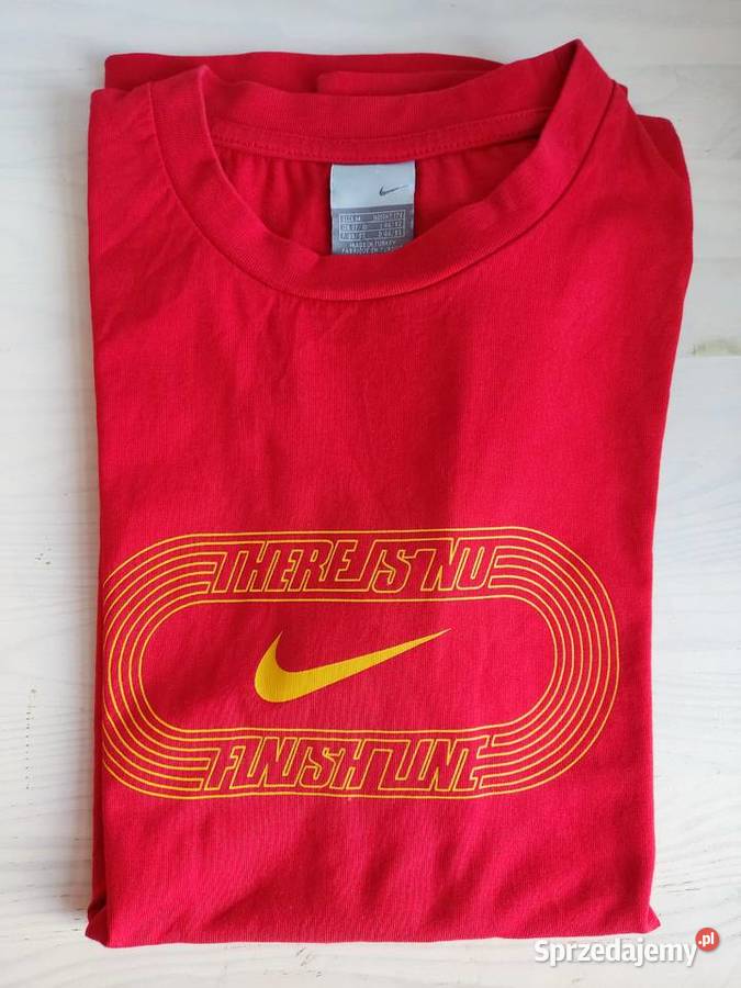 Koszulka Nike czerwona There is no finish line Głuchołazy