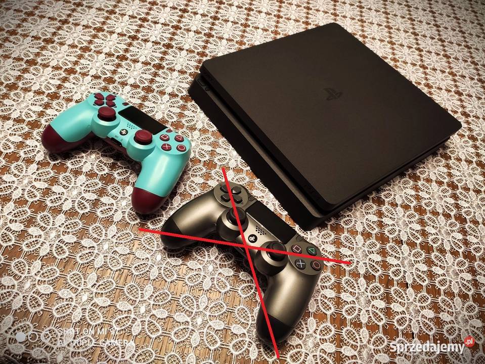 Playstation 4 slim 500gb CUH2216A jeden pad Myszków