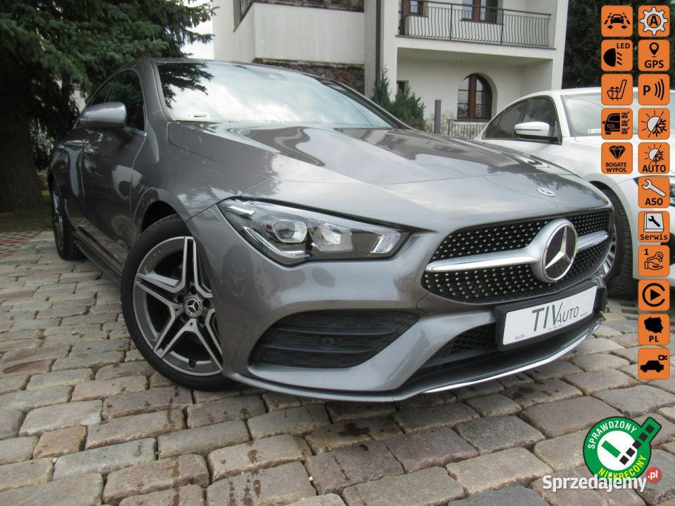Mercedes CLA 200 BEZWYPADKOWY Kamera AMBIENT ASR (kontrola trakcji) Warszawa sprzedam