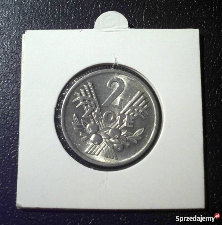 2 złote 1974 piękne mennicze DESTRUKT Kraków
