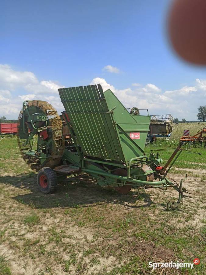 Kombajn ziemniaczany hassia własną hydraulika Do ziemniaków i warzyw lubelskie Paprotnia