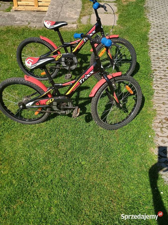 dwa rowerki 20 i jeden rowerek 24 cale Mysłowice