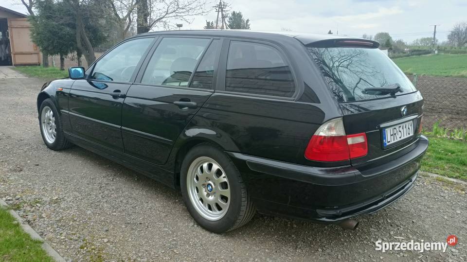 BMW seria 3 BMW E46 touring 318i 20 benzyna LPG lubelskie Obrowiec