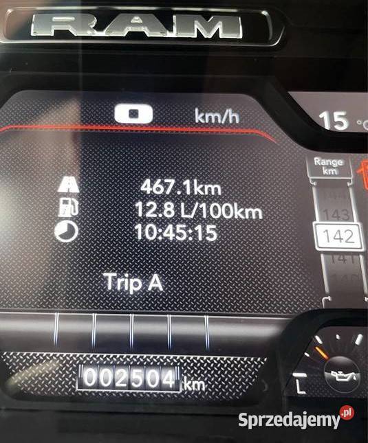 Nowy Dodge Ram 1500 57 V8 HEMI eTorque 2023