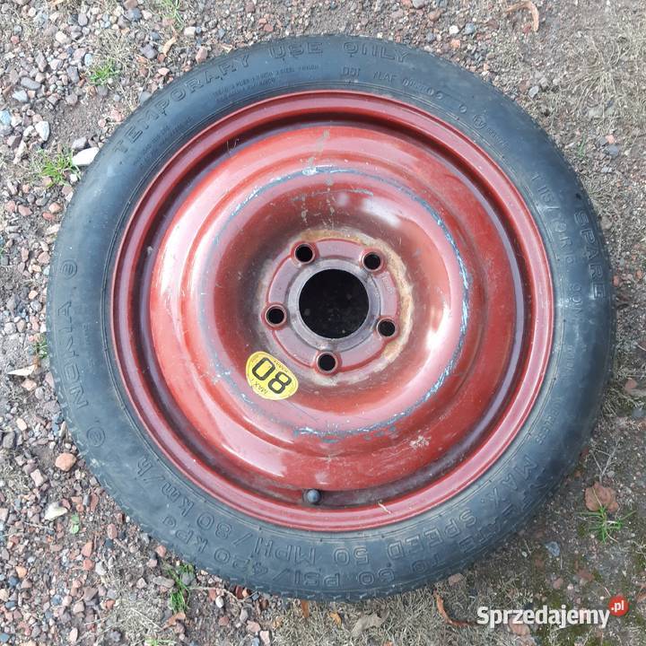 Koło zapasowe dojazdowe opel zafira a śląskie
