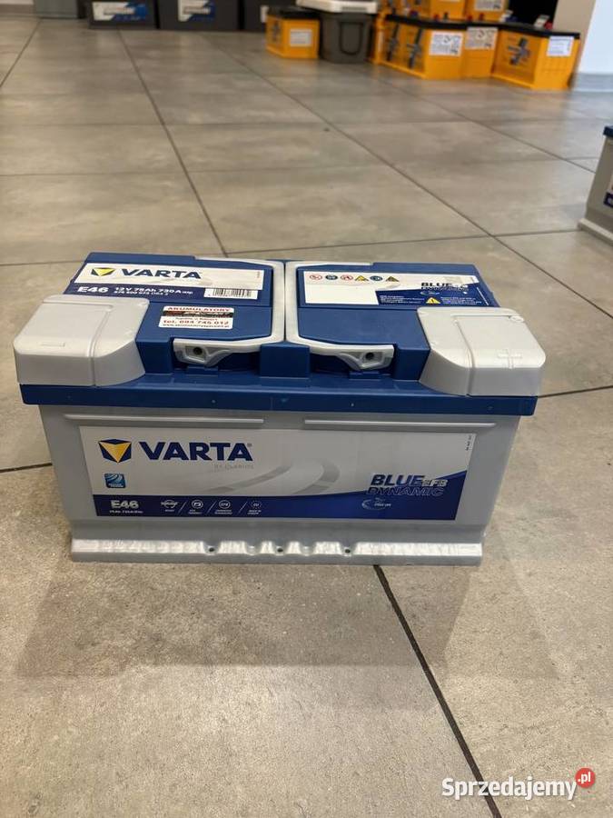 Akumulator VARTA Blue Dynamic EFB STARTSTOP E46 Augustów