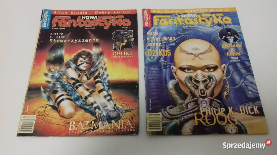 Czasopismo Nowa Fantastyka 7 i 8 z 1997 miękka Czasopisma Kraków