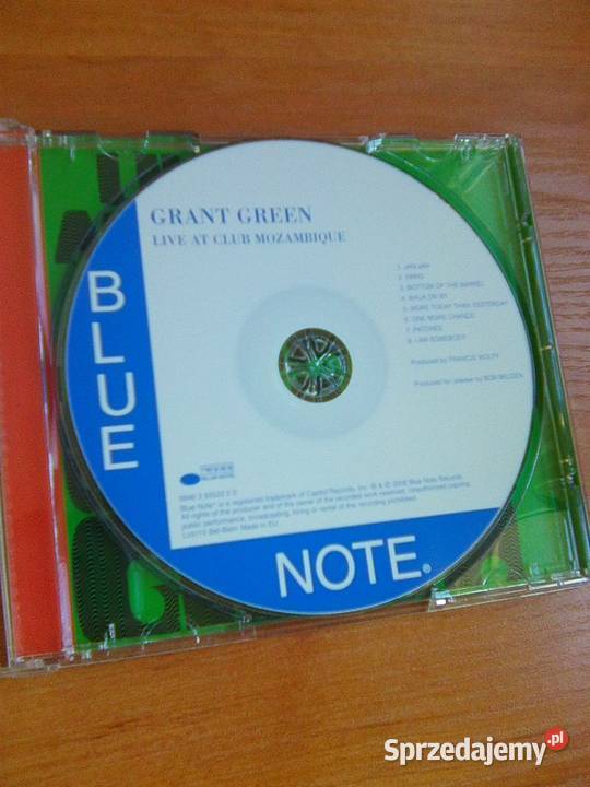 Grant Green Live At Club Mozambique CD Płyty i kasety mazowieckie sprzedam