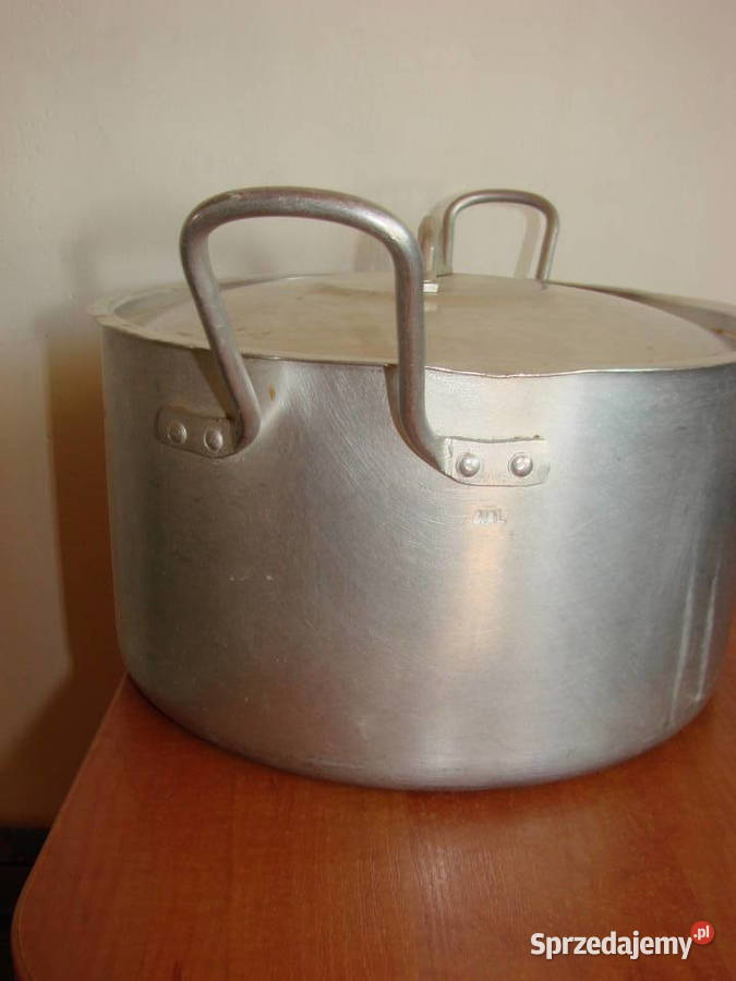stary aluminiowy garnek 6L pomorskie Pruszcz Gdański