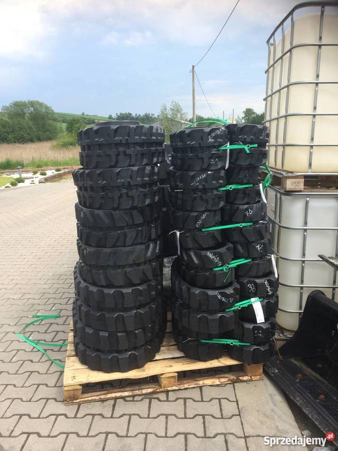 Nowe gąsienice JCB CAT KUBOTA VOLVO TAKEUCHI Suchoraba sprzedam