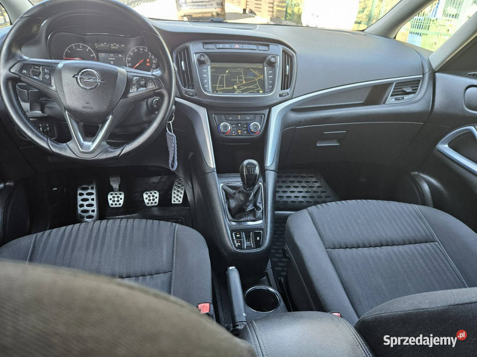 Opel Zafira Nawigacja Klimatyzacja 6 biegów 7 immobilizer Ruda Śląska
