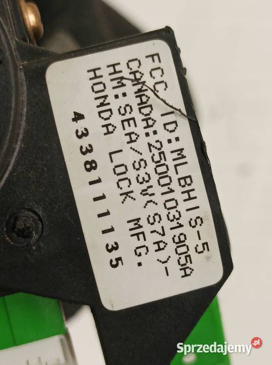 STACYJKA Honda CRV II 20012006 osobowe sprzedam