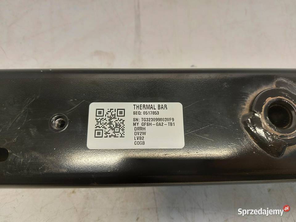 TESLA MODEL Y 2023r Rozpórka górna