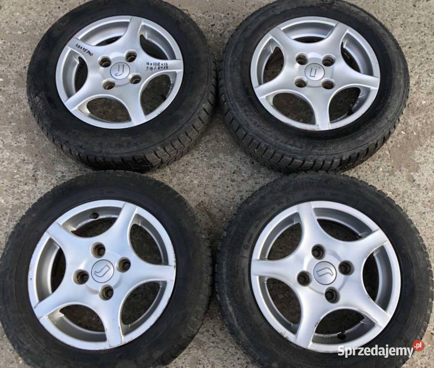 4 x Alu Felgi 4 x 108 x13 55j Et37 kBa 45940 Skołoszów