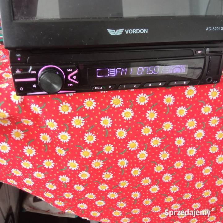 Radio verdon AC5201G DVD wysuwany ekran dvd AUX Szczecin