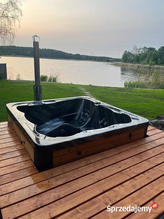 Balia ogrodowaKOMPLET Gorąca beczka Jacuzzi Jacuzzi Dom i Ogród Podsarnie