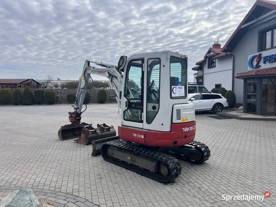Takeuchi FR 138 2016 stan dbd Częstochowa sprzedam