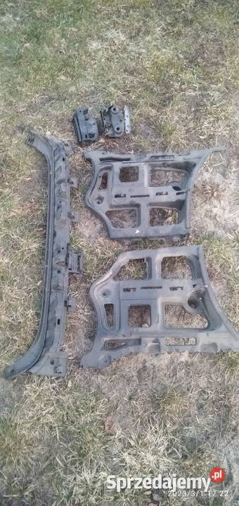 BMW Wzmocnienie zderzaka tył ślizgi