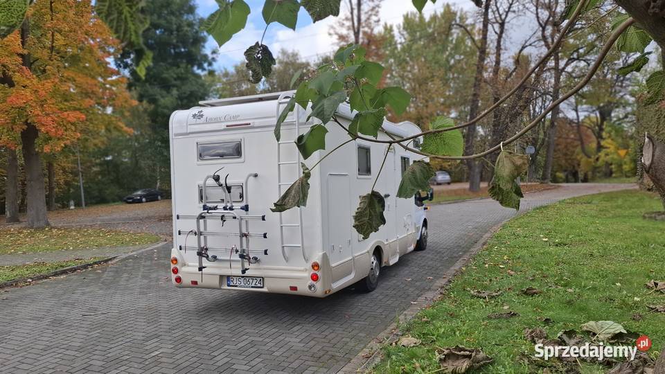 Kamper Alkowa Ford Transit klimatyzacja solar Inne pojazdy i łodzie Jasło