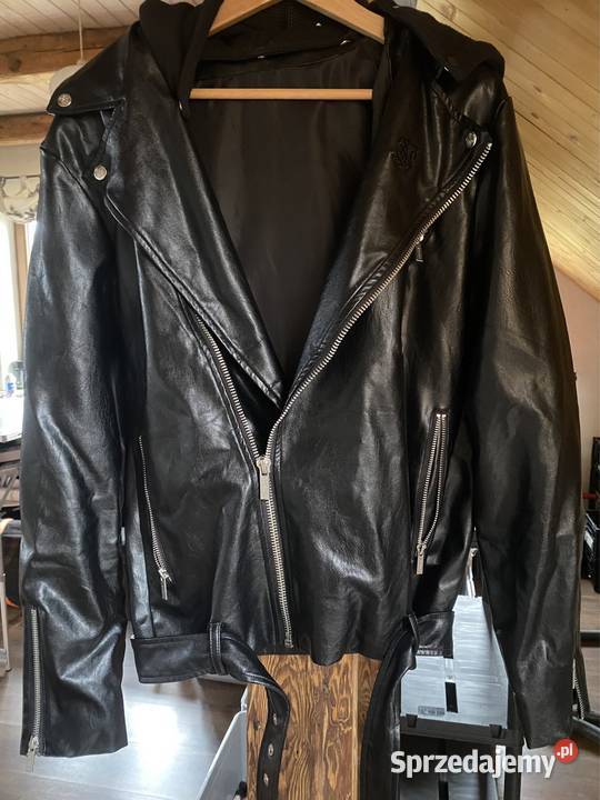 Skórzana kurtka motocyklowa SikSilk ramoneska Kędzierzyn-Koźle