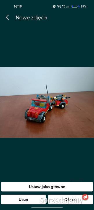 Samolot LEGO straż pożarna Legionowo