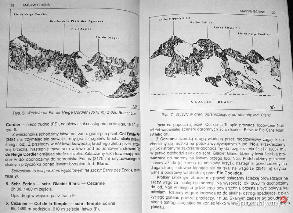 Alpy Wybór tras turystycznych i wspinaczkowych Chełm