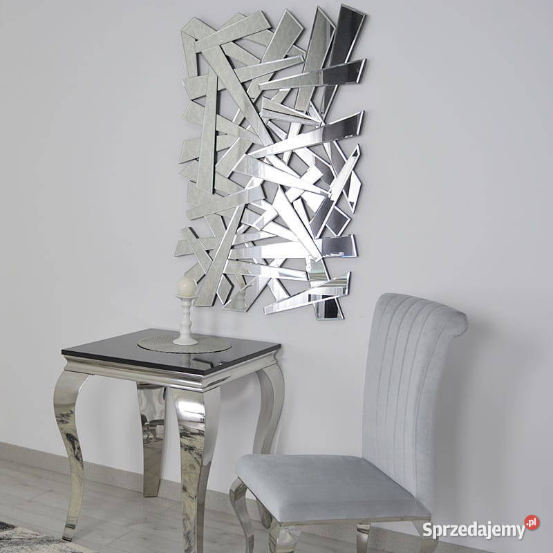 Nowczesne designerskie lustro do salonu Warszawa