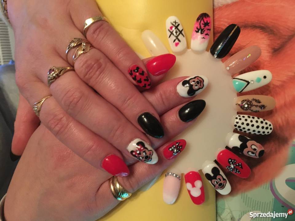 Paznokcie żelowe hybryda manicure pedicure Lublin