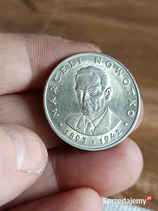 Sprzedam monete 20 zloty 1974 Marceli Nowotko Chełm