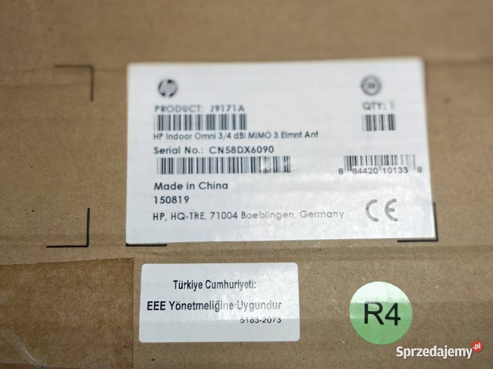 Antena Hp J9171A Zwrocie DPD Inczew